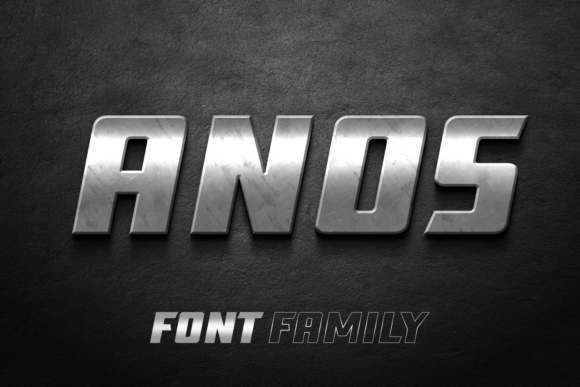 Anos: The Bold Font That Defines Modern Design