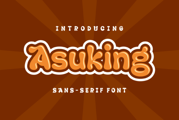 Asuking: The Wavy Sans That Brings Whimsy to Your Designs