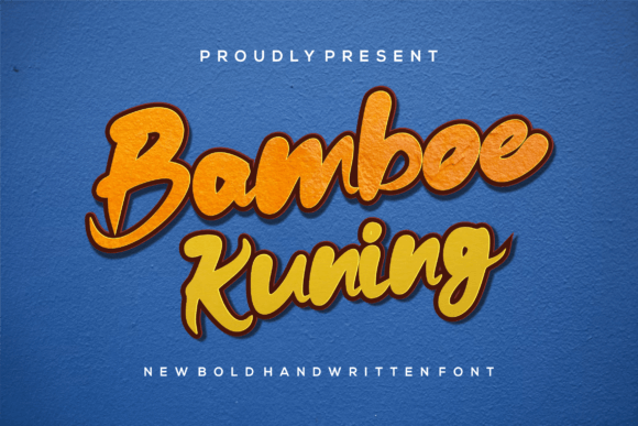 Bamboe Kuning: Evaluating a Bold Display Font for Modern Branding Projects