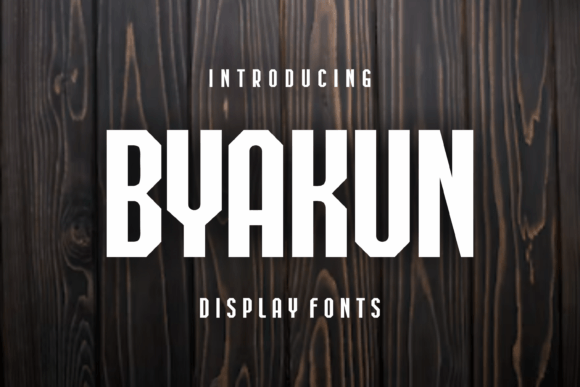 Byakun: The Modern Display Font That Elevates Your Design
