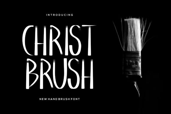 Christbrush: The Bold, Authentic Display Font for Modern Branding