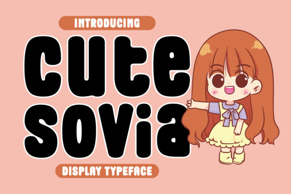 Cute Sovia: The Playful Font for Joyful Projects