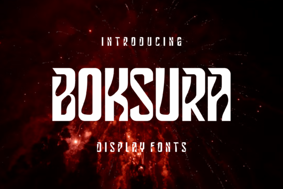 Elevate Your Visual Identity with Boksura: A Modern Display Font for Every Project