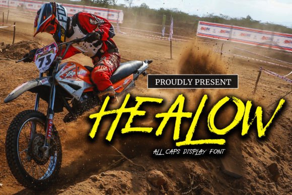 Healow: Bold Typography for Dynamic Brands