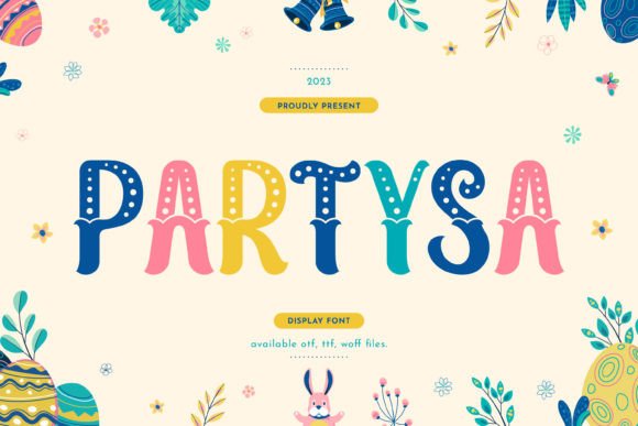 Partysa Font Review: When Playful Typography Meets Practical Design Needs