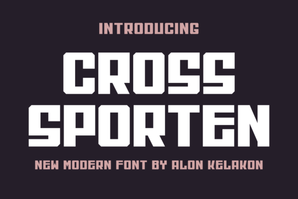 Unlocking Bold Design: The Power and Versatility of Cross Sporten Font