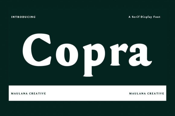 Why Copra Is the Modern Serif Display Font Your Next Project Needs