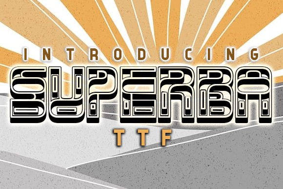 Why Superba Is the Romantic Abstract Typeface Your Next Project Needs